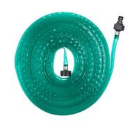 Relaxdays Tuyau d’arrosage de 25 m de Long, pour Haies et Bordures de Gazon, Design Plat, prêt pour raccordement, Vert