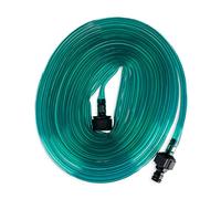 Relaxdays Tuyau d’arrosage, système Plat d’Irrigation, pour Jardin, 15 mètres, avec Trous, prêt au raccordement, Vert