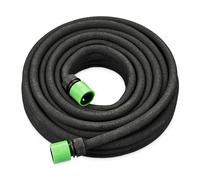 Relaxdays Tuyau d'arrosage, 20 m, pour Vos carrés potagers surélevés ou Vos Haies, pour Le Jardin, Noir