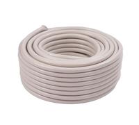 Relaxdays Tuyau d'arrosage 30 m, universel 1/2", beige