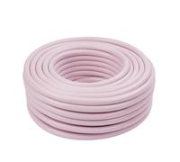 Relaxdays Tuyau d'arrosage résistant, couleur rose