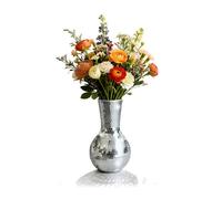 Relaxdays Vase Disco miroir, 28 cm