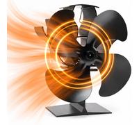 Relaxdays Ventilateur de cheminée sans électricité
