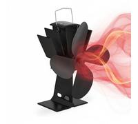 Relaxdays Ventilateur de four sans courant noir