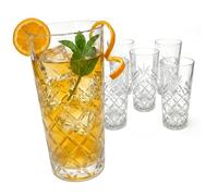 Relaxdays Lot de 6 verres à cocktail