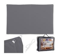 Relaxdays Voile d'ombrage polyester
