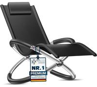Relaxliege : Transat | Transat de jardin, chaise longue | Chaise de jardin | Chaise pliante, pliable | Transat balancé | Fauteuil à bascule | Fauteuil relax ergonomique | Résistant aux intempéries | C