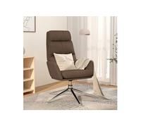 Relaxstoel stof taupe341139