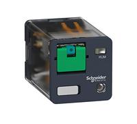 Schneider Electric Relais universel enfichable RUM, 3 W, 10 A, 24 VDC, avec LED, avec bouton test RUMC32BD