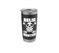 Relic Hunter Détecteur de métaux Chasse au trésor Détection de métaux Gobelet isotherme en acier inoxydable double paroi