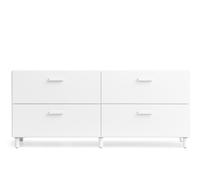 Relief Commode basse avec pieds blanc String Furniture - 7350038277060