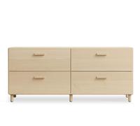 Relief Commode basse avec pieds Frêne String Furniture - 7350038276766