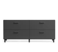 Relief Commode basse avec pieds gris String Furniture - 7350038276735