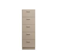 Relief Commode haute avec socle beige String Furniture - 7350038276667