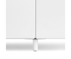 Relief Pied de connexion Relief lot de 2 Blanc
