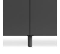 Relief Pied de connexion Relief lot de 2 Gris