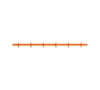 Relief Porte-manteau Relief medium 82 cm Orange