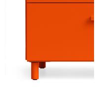 Relief Set de 4 pieds pour commode orange String Furniture - 7350038276513