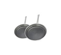 Relief Solution Lot 2 poêles 24/28 cm inox ELODUR Select