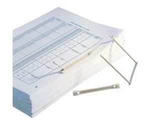 Relieur d'archives, capacité: 60 mm, beige
