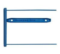 Relieur d'archives listing Fellowes 9 cm plastique - Boîte de 100 - Bleu Bleu G