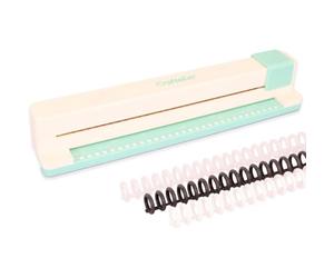 Relieuse manuelle Craftelier 30 trous - Perforatrice avec 6 anneaux - A4, A5, A6, A7