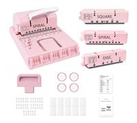 Relieuse Multifonction, Relieuse Perforeuse Machine à Relier | Têtes De Perforation Interchangeables, Formats A4 A5 B5 A6, Peut être utilisé pour créer des albums de scrapbooking carnets