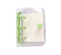 Reliure Anneaux 3 pour Mini 85x105mm Reliure Anneaux 3 pour Mini(green) | Format pour mini 85x105mm, pour idéal pour carnets de poche, agendas, compatible 3 trous standard