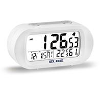 RELOJ Digital DESPERTADOR Blanco Temp/HUMEDAD