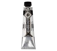 Rembrandt Acrylic Colour - Heavy Body Paint High Lightfast Lamp Noir 702 - Premium Artists' Quality Tube 40 ml