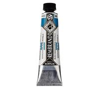 Rembrandt Acrylic Colour - Heavy Body Paint Manganèse Bleu phtalo 582 - Fine Artists' Quality - High Lightfastness - 40 ml Tube