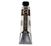 Rembrandt Acrylic Colour - Raw Umber 408 - Tube de 40 ml - Peinture d'artiste à fort pouvoir couvrant - Haut pigment - Résistance maximale à la lumière - Film flexible durable