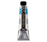 Rembrandt Couleurs acryliques Bleu brillant 564 - Tube de 40 ml - Peinture pour corps lourds - Grande résistance à la lumière - Film flexible durable - Qualité artistique - Fabriqué aux Pays-Bas