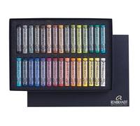 Rembrandt Ensemble de Pastel secs Sticks 30 General Selection Extra Fins et 1 Cartes Postales EMI Craft