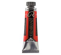 Rembrandt Oil Colour - Permanent Red Deep 371 - Extra-Fine Professional Grade - High Pigment Concentration - 15 ml Tube - Highest Lightfastness - Artist Quality