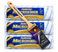 Rembrandt Pro Pack : 3 housses de rouleau de 9 pouces + 1 pinceau de 5 cm