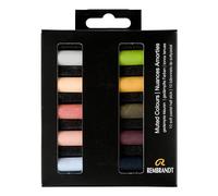 Rembrandt Professional Pastel Doux Set Muted Colours | 10 Demi Pastels