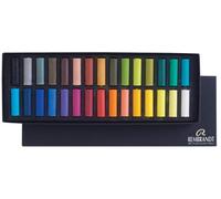 Rembrandt Professional Pastel Doux Set Sélection Générale de Couleurs | 30 Demi-Pastels