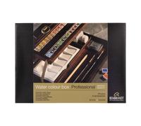 Rembrandt Aquarelle en boîte en bois Professional | 28 godets + accessoires
