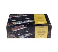 Peinture À L'huile - Coffret En Bois - Assortiment De Couleurs - Accessoires - Rembrandt