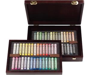 REMBRANT Rembrandt Soft Pastel boîte de Luxe Set 60 Demi Pastel General Selection et 1 Cartes Postales