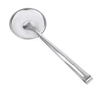 Remingtape Cuillère filtrante 2 en 1, clip alimentaire, pince de cuisine en acier inoxydable, cuillère à filtre avec clip