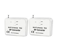 Remingtape Lot de 2 convertisseurs universels sans fil WiFi vers , téléphone au lieu de commande à distance, 240-930 MHz, pour Smart Home