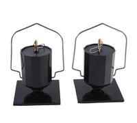 Remingtape Lot de 2 crochets rotatifs pour écran solaire, petit moteur à vent solaire