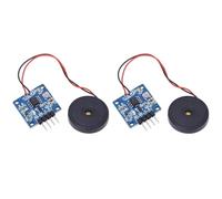 Remingtape Lot de 2 modules de capteur de vibrations piézoélectriques - Mini moteurs de vibration