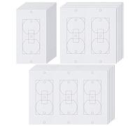 Remingtape Lot de 20 isolateurs muraux isolants pour prises murales, lumières, prises d'interrupteur