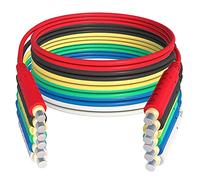Remingtape Lot de 6 câbles de mesure magnétiques en silicone souple et flexible - 30 V CA 5 A - T10005 - Interrupteur à capteurs