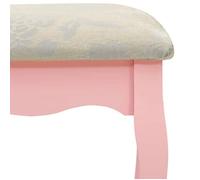 Remise 2026®Cabinet de chambre Rose - Coiffeuse avec tabouret et miroir pliable en 3 - rose - 545 9732870