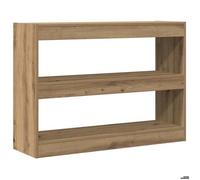 Remise 2026®Cabinet de salon Marron - Bibliothèque - chêne artisanal - 100x30x72cm - stockage livres - Bois d'ingénierie 557 5150