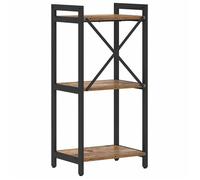 Remise 2026®Cabinet de salon Marron - Étagère - Bois Ancien - 40x30x85cm - stockage livres - Bois d'ingénierie 667 4954184